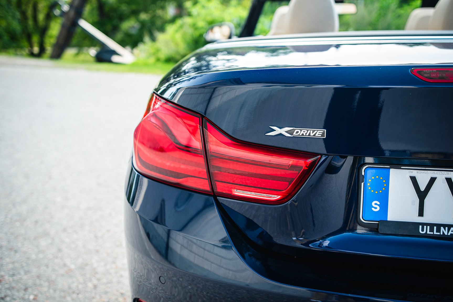 Exterior image of 2018 BMW 430i xDrive Convertible