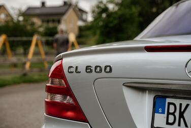 Exterior image of 2002 Mercedes-Benz CL 600