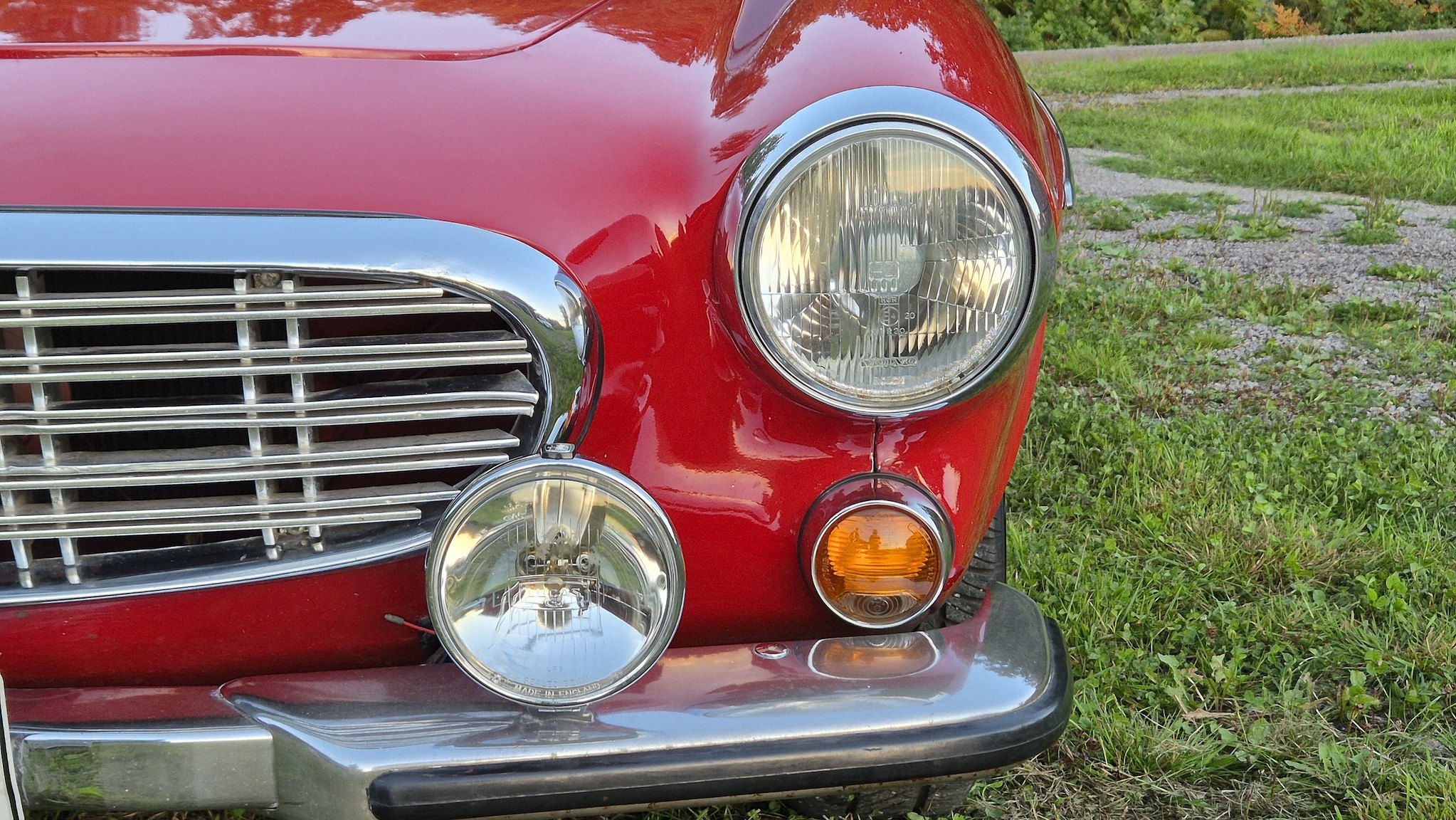 Exteriörbild på 1968 Volvo P1800S