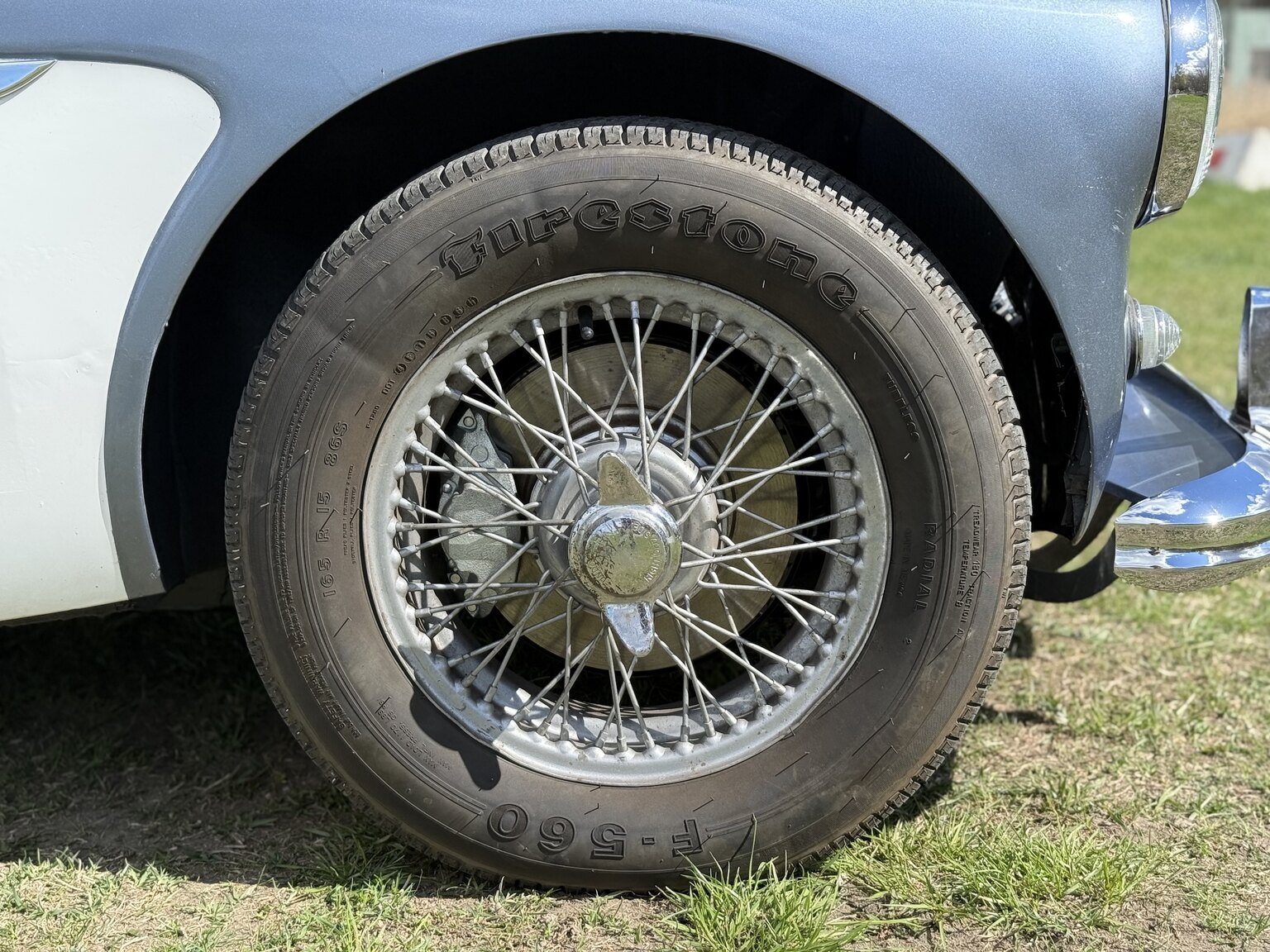 Exteriörbild på 1958 Austin-Healey 100-6