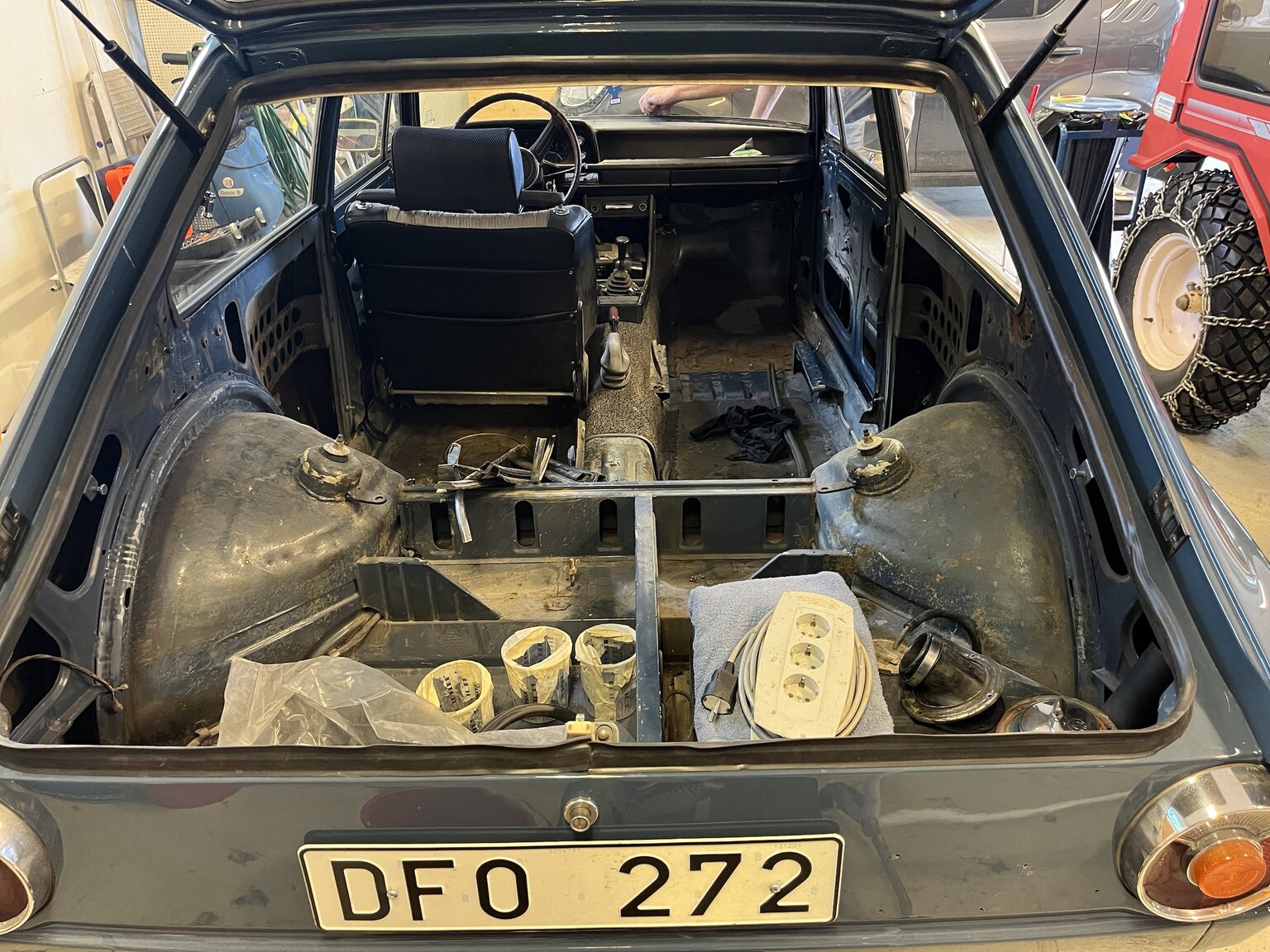 Interiörbild 1972 BMW 2000 Touring