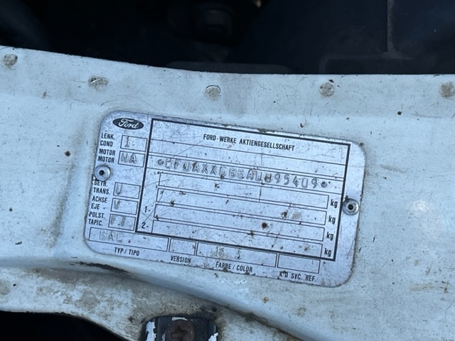 Image of 1983 Ford Sierra mechanics
