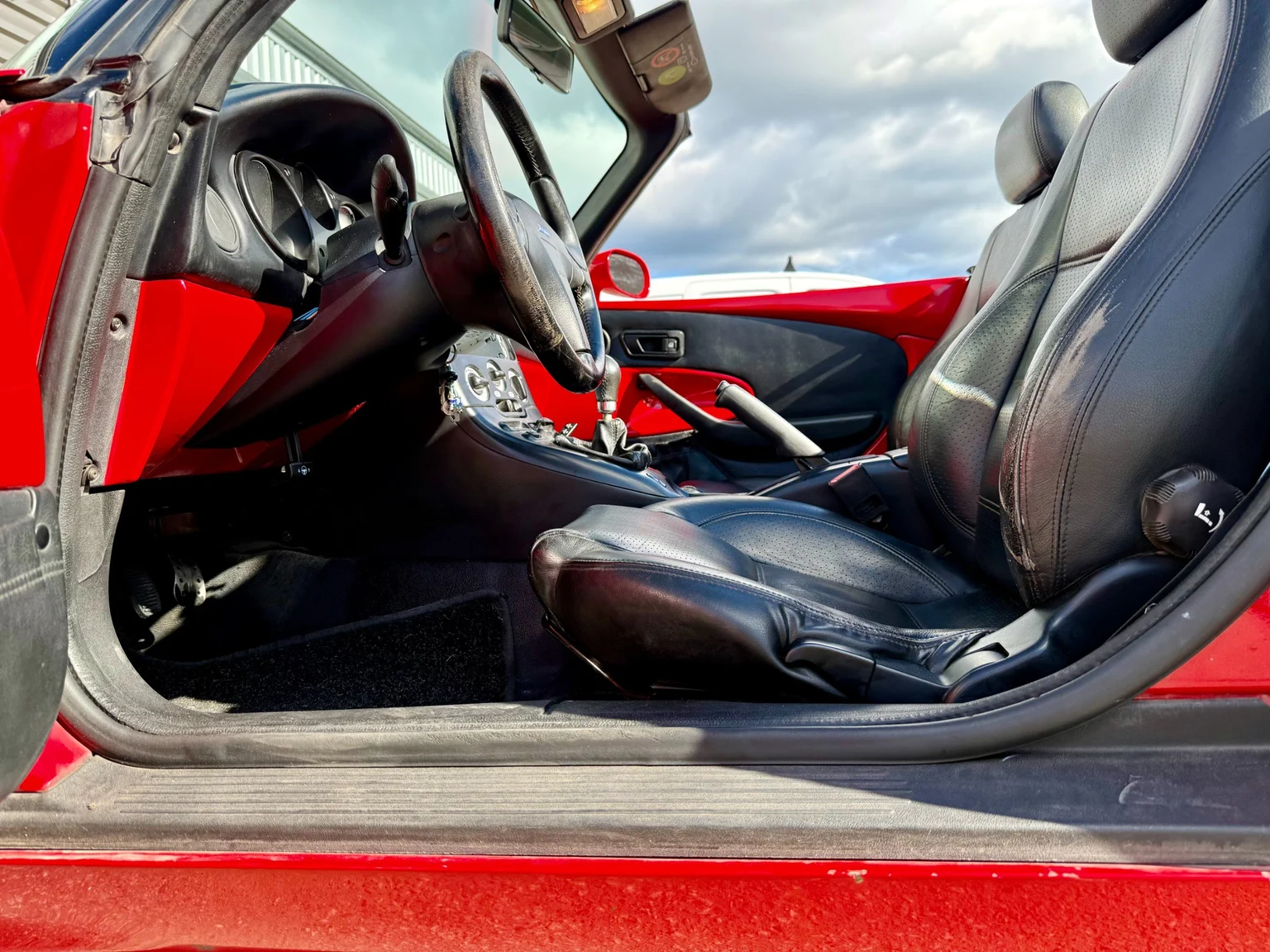 Interiörbild 1999 Fiat Barchetta cab. (6)