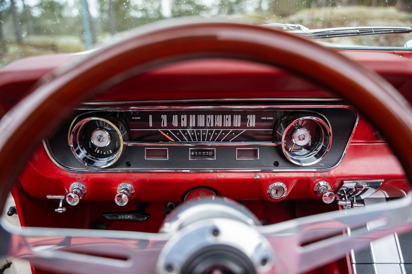 Innenraumfoto von 1965 Ford Mustang Cabriolet (23)