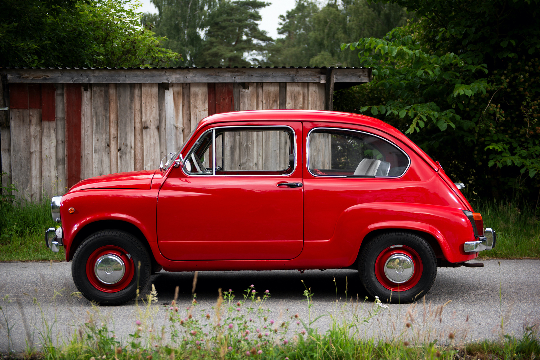 Exteriörbild på 1968 Fiat 600D