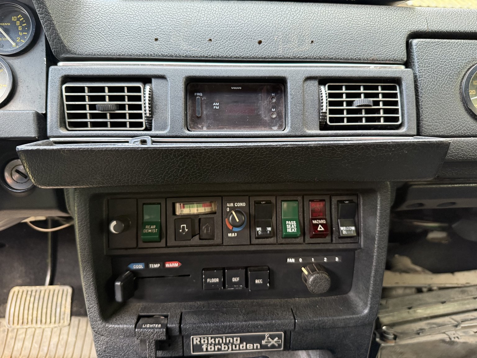 Interiörbild 1979 Volvo 262 C 2.8 V6 Automatisk