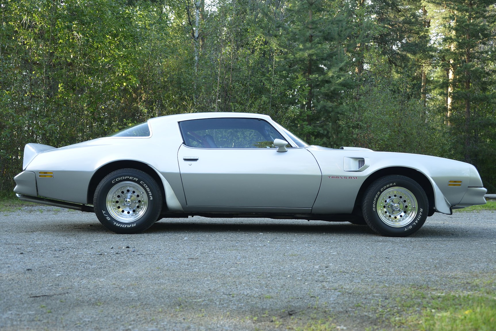 Exteriörbild på 1976 Pontiac Firebird Trans Am