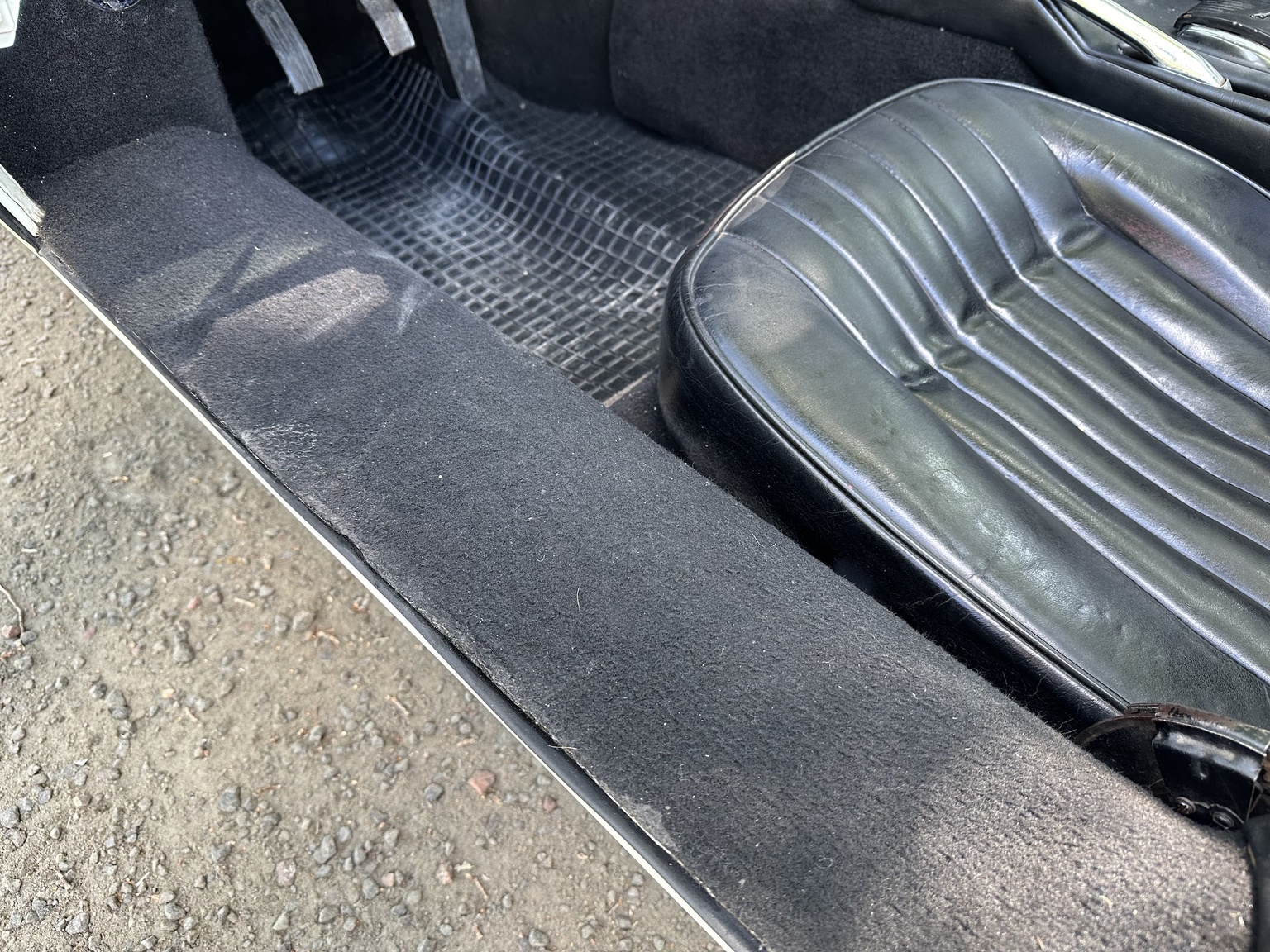 Interiörbild 1969 Jaguar E-Type