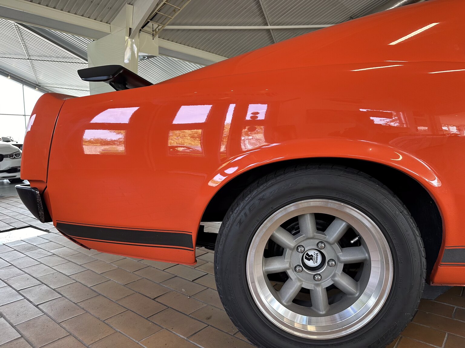 Exterior image of 1969 Ford Mustang Fastback Boss Race Car
