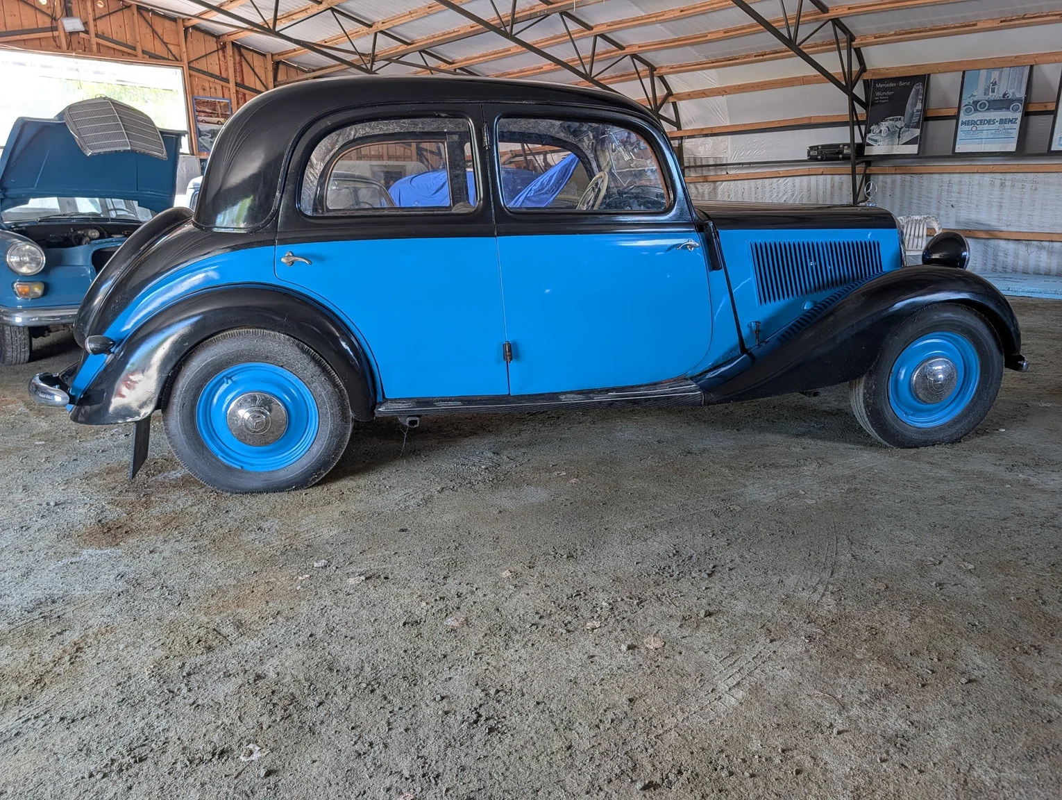 Exteriörbild på 1938 Mercedes-Benz 170 V  Sedan (6)