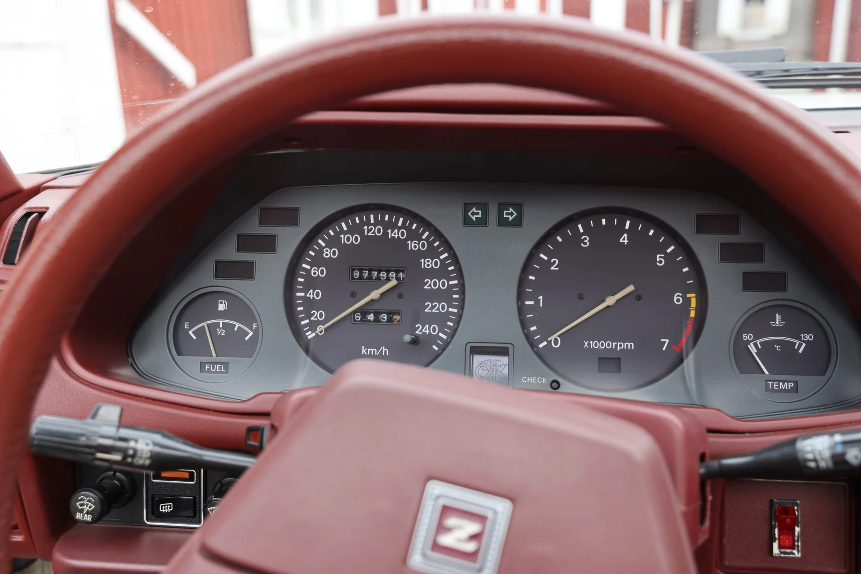 Interiörbild 1983 Datsun 280ZX (47)