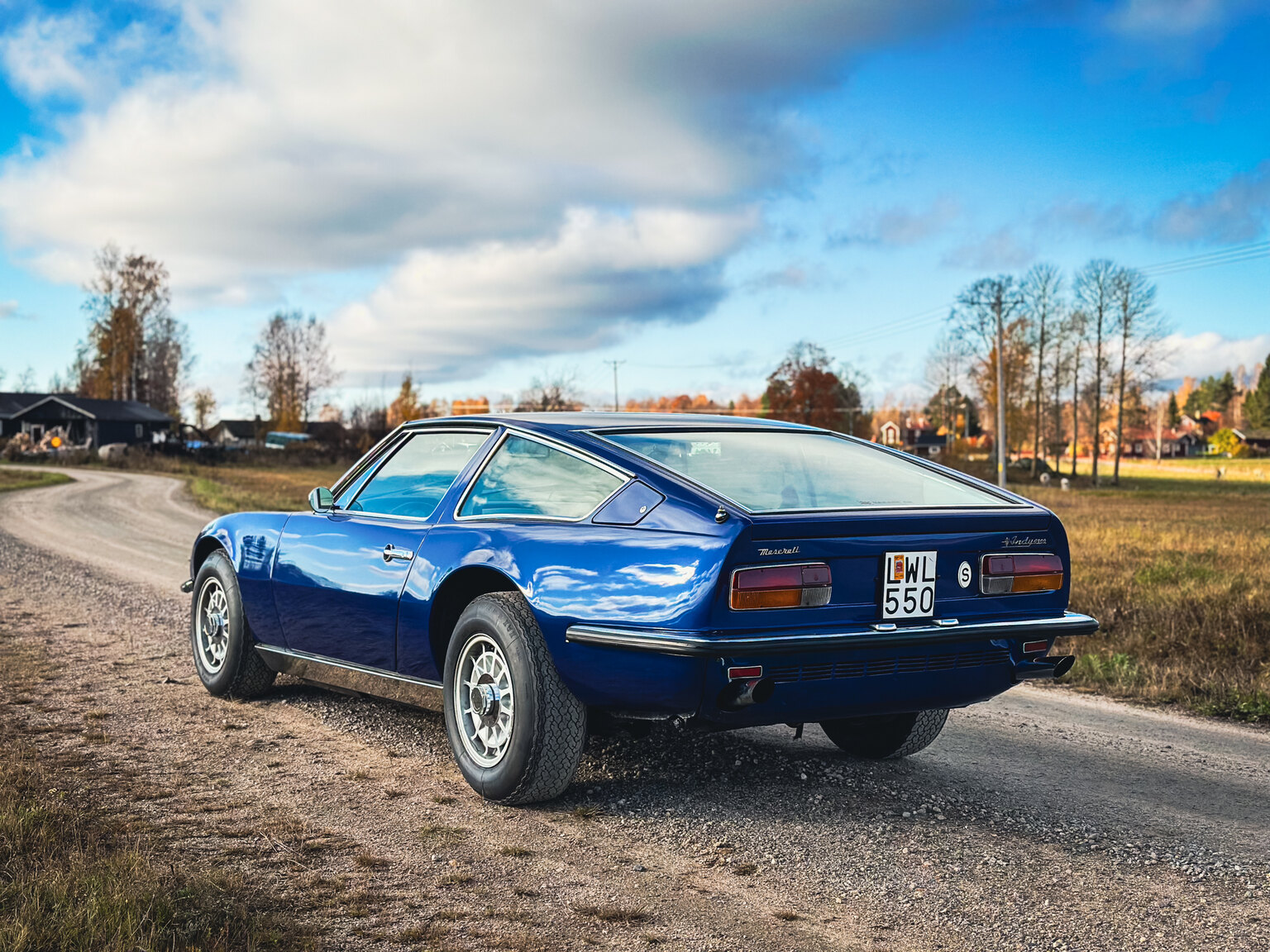Exteriörbild på 1973 Maserati Indy