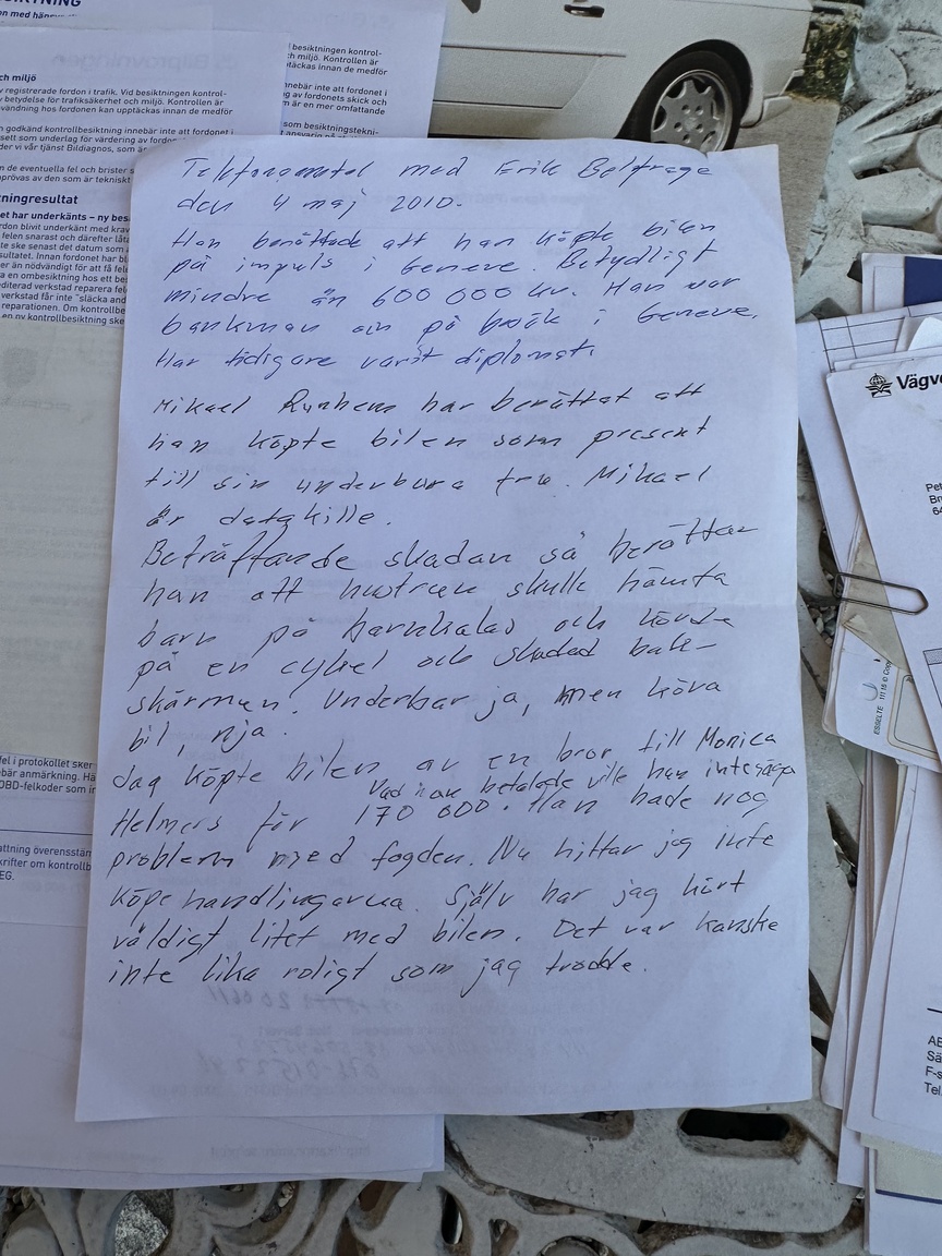 Documentation for 1991 Porsche 944 Turbo Cabriolet