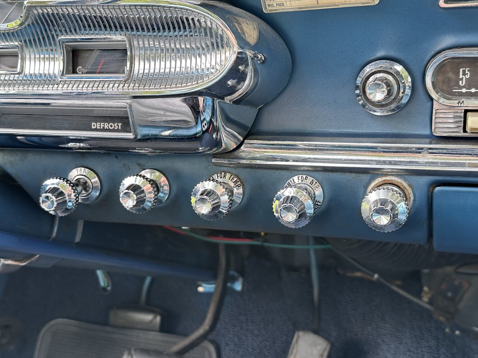 Innenraumfoto von 1963 Mercury Comet (14)