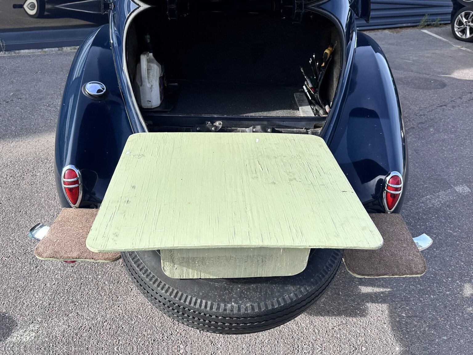 Interiörbild 1938 Lincoln Zephyr Sedan V12