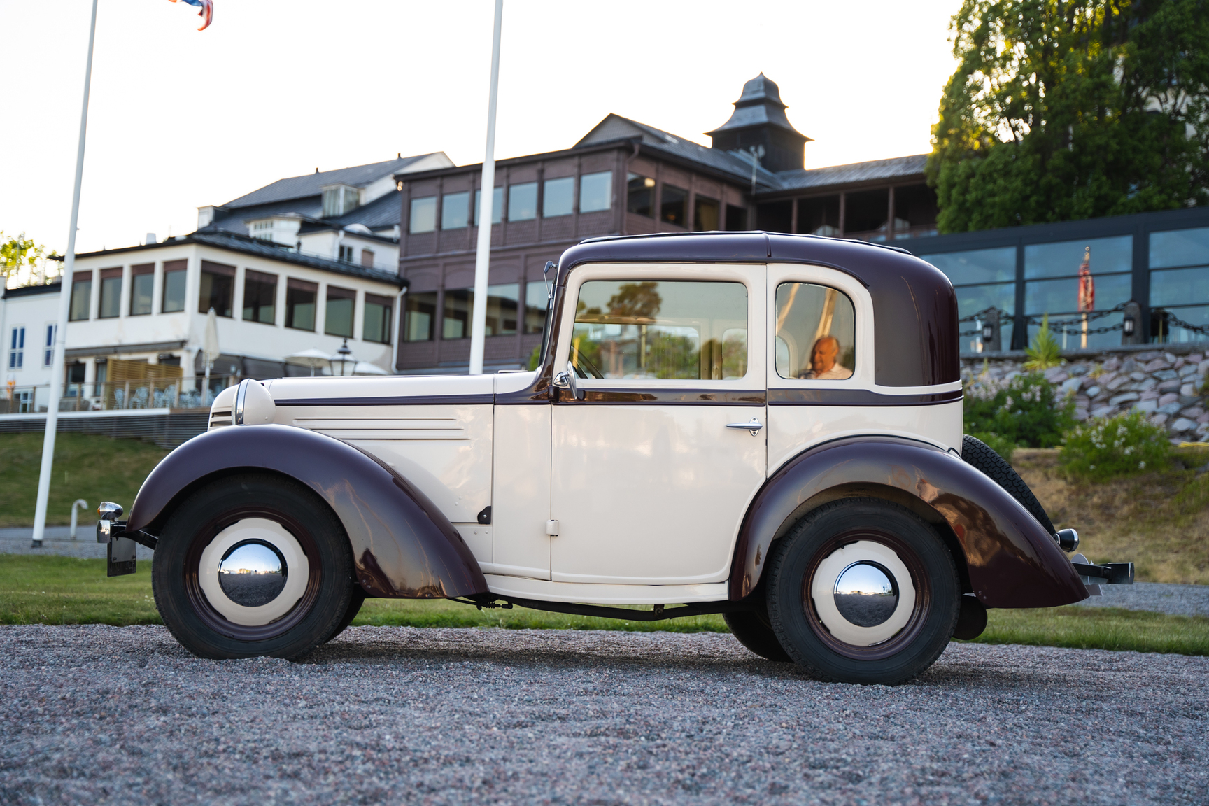 Exteriörbild på 1938 American Bantam Model 30 Coupé