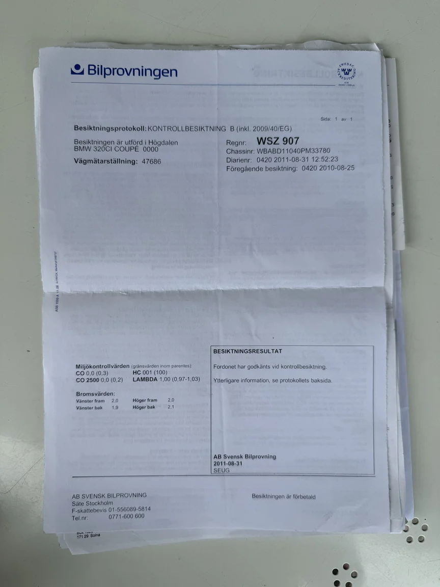 Documentation for 2005 BMW 320Ci (8)