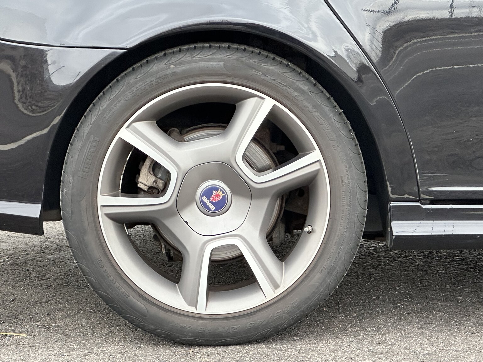 Exteriörbild på 2008 Saab 9-3 Turbo X