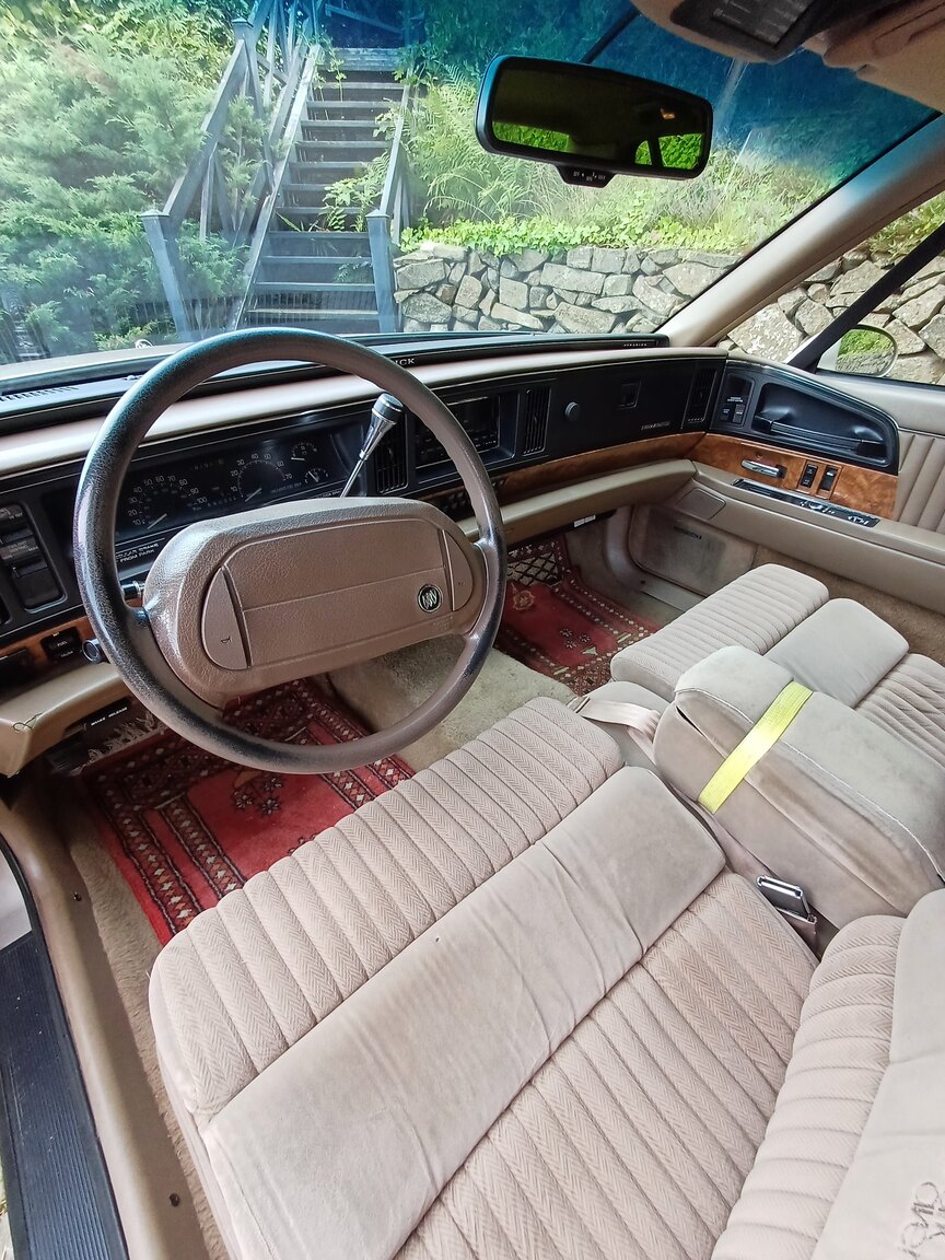 Interiörbild 1992 Buick Park Avenue