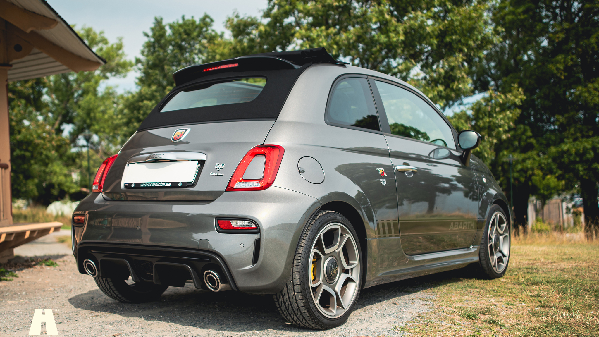Exteriörbild på 2018 Abarth 595 Turismo CAB