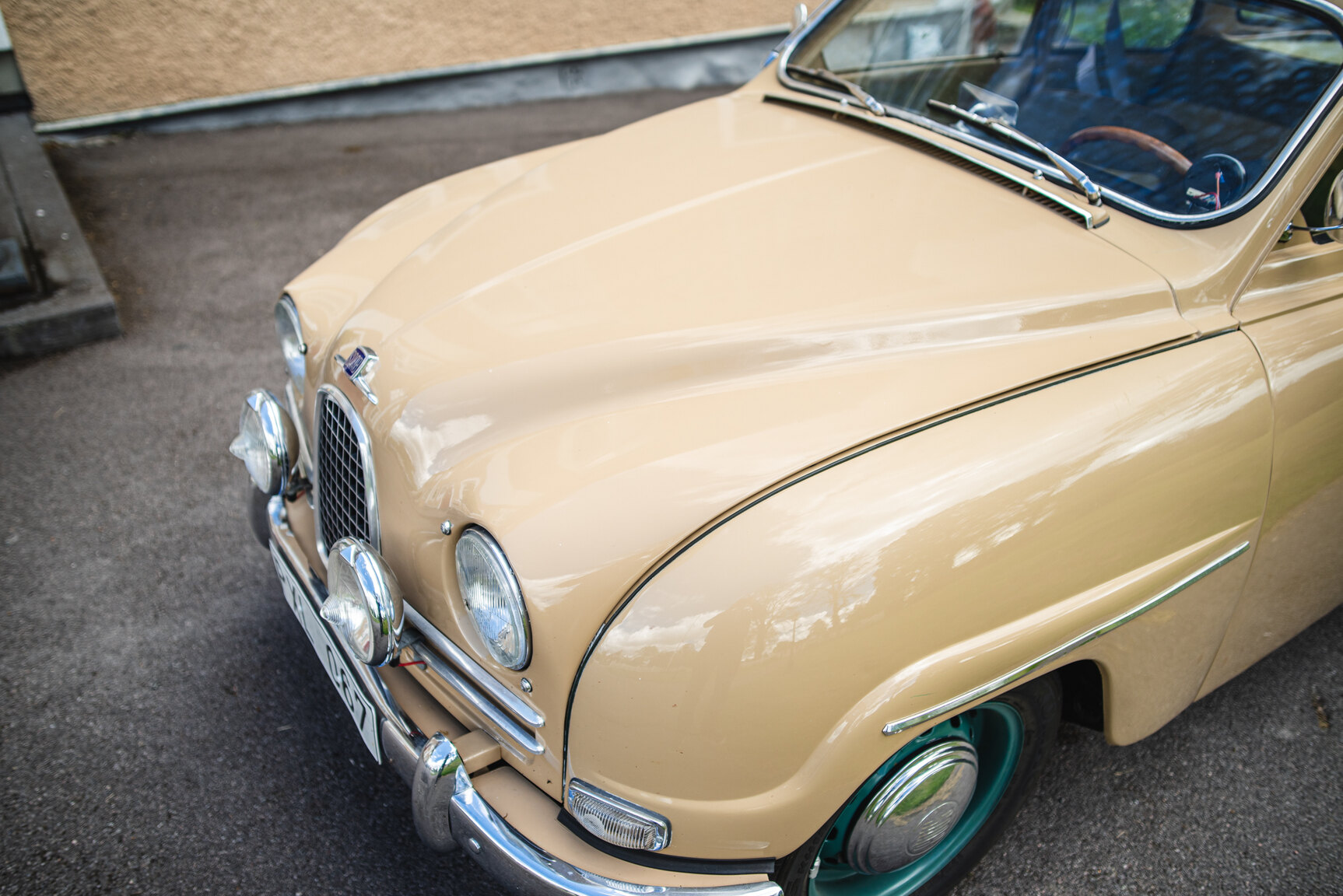 Exteriörbild på 1961 SAAB 96 De Luxe 
