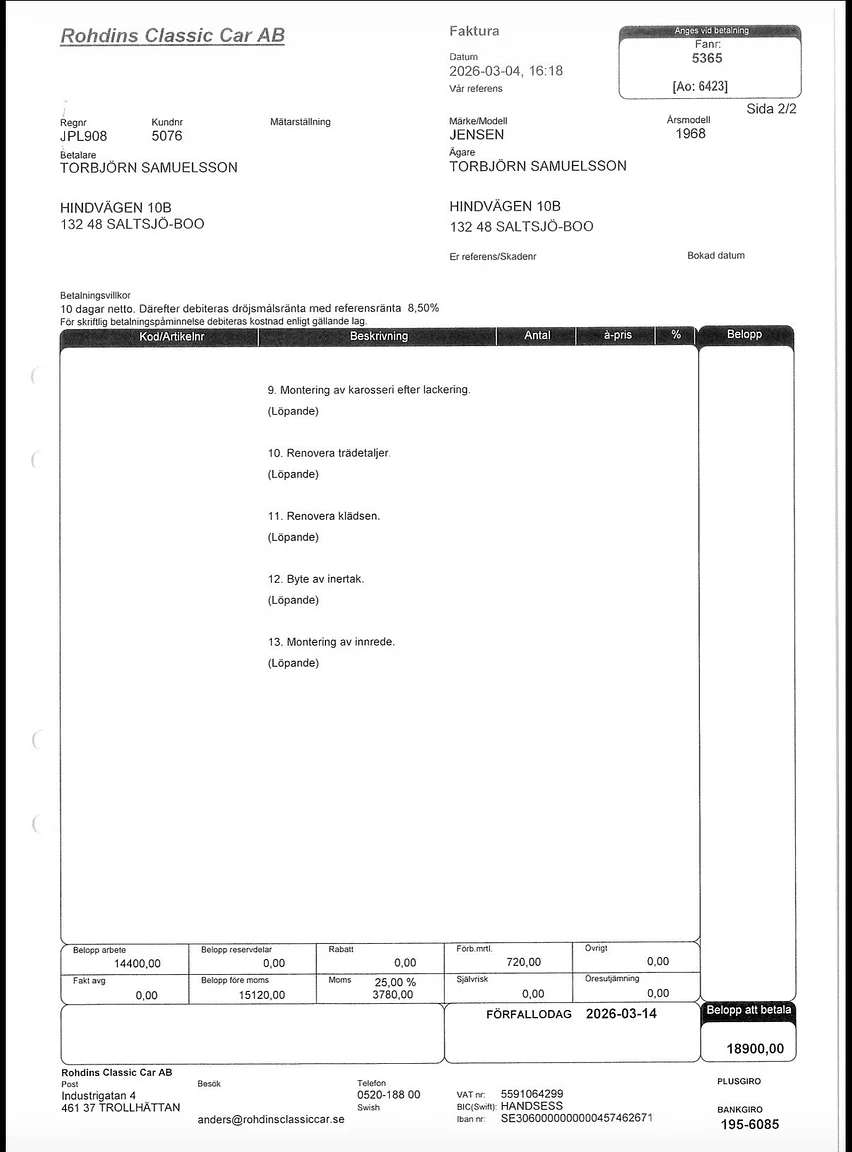 Documentation for 1968 Jensen Interceptor (48)