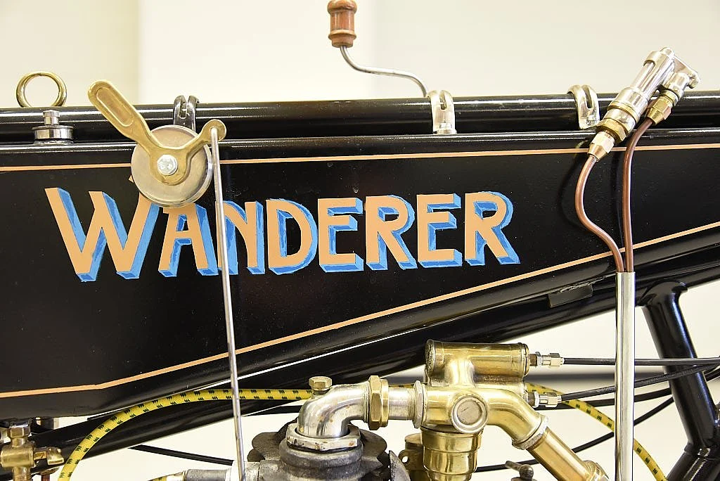 Bild von 1913 Wanderer 3PS V-Twin välrenoverad mc svensksåld från Falun (19)