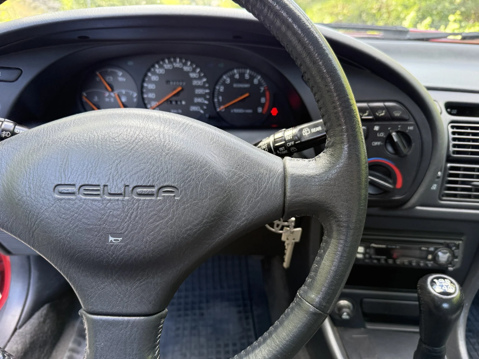 Interiörbild 1990 Toyota Celica (16)