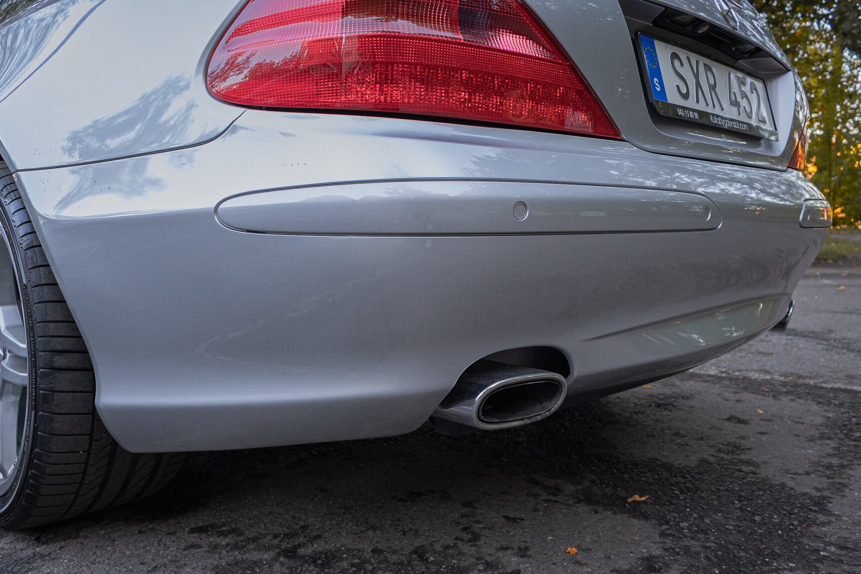 Exteriörbild på 2002 Mercedes-Benz SL 500