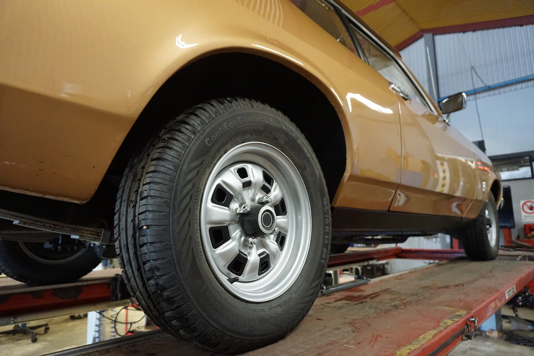 1975 Ford Capri 1600, Mekanik