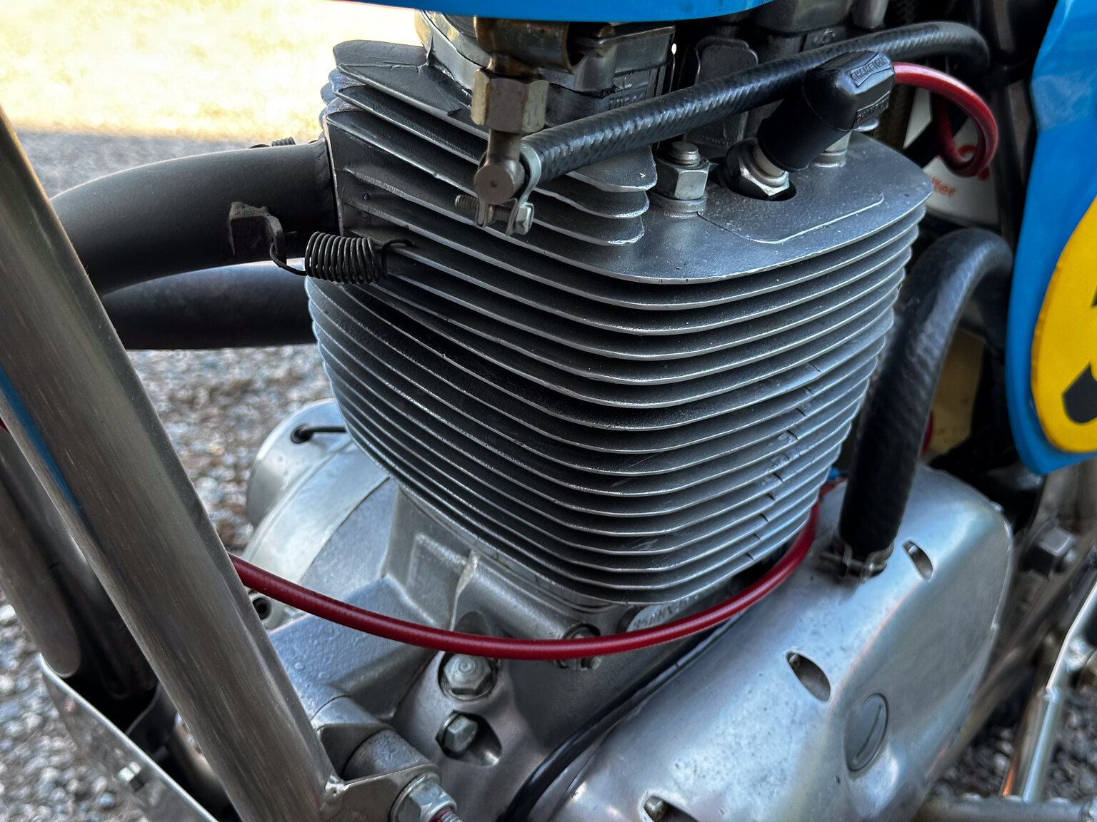 Image of 1971 BSA Rickman Métisse 500 mechanics