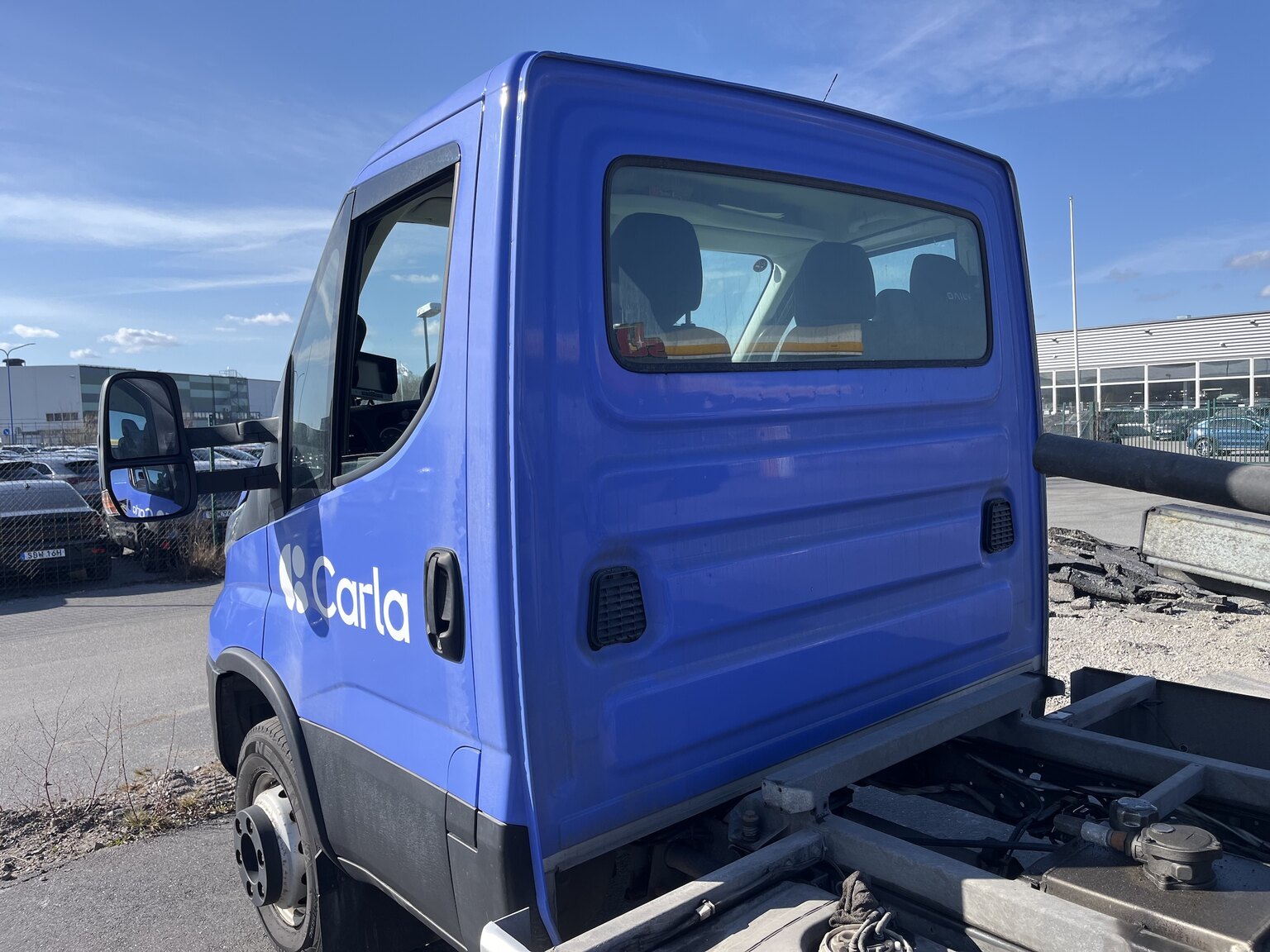 Exteriörbild på 2022 Iveco Daily 70-180 Chassis (Biltransport)