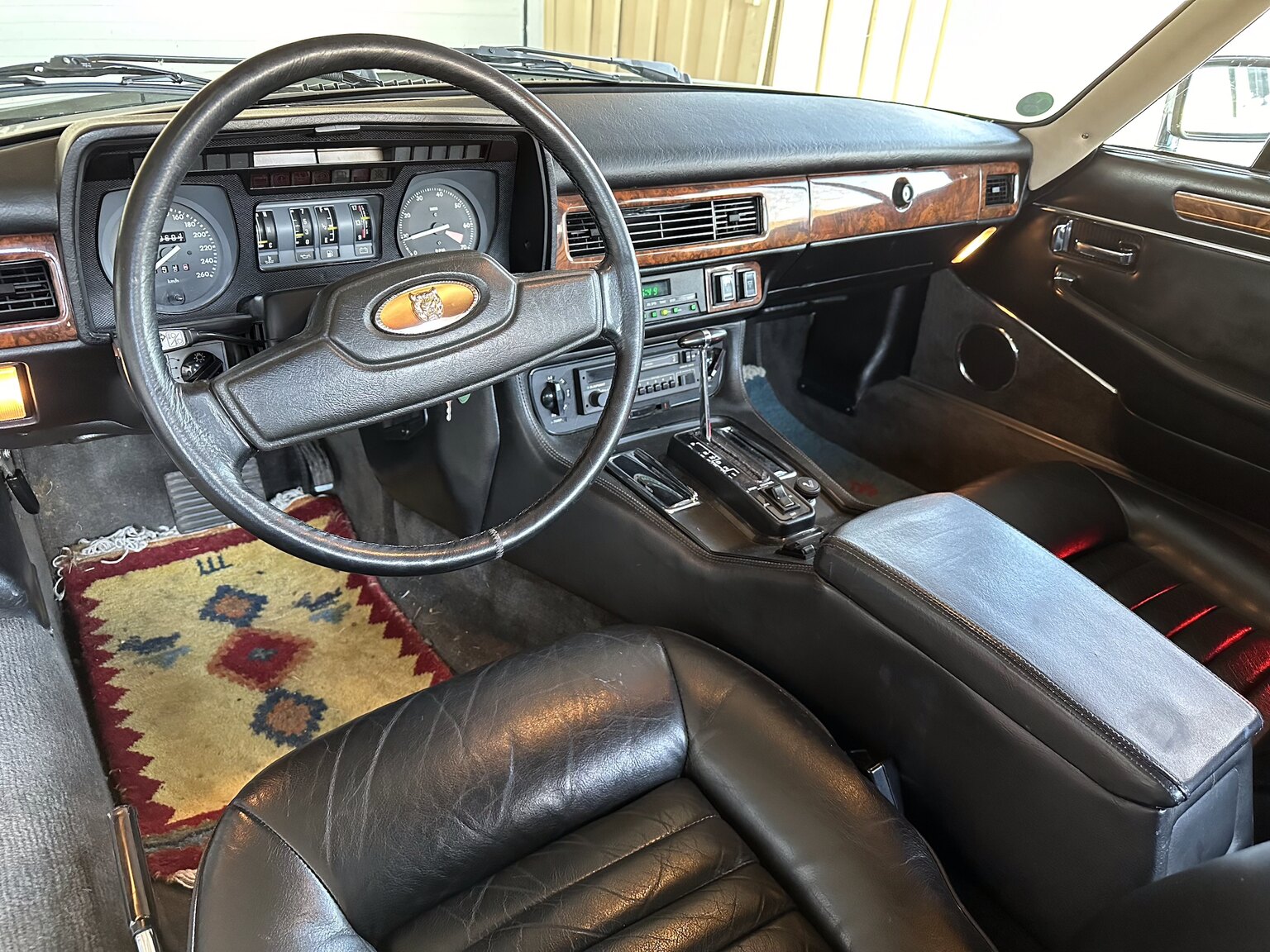 Interiörbild 1985 Jaguar XJ-SC