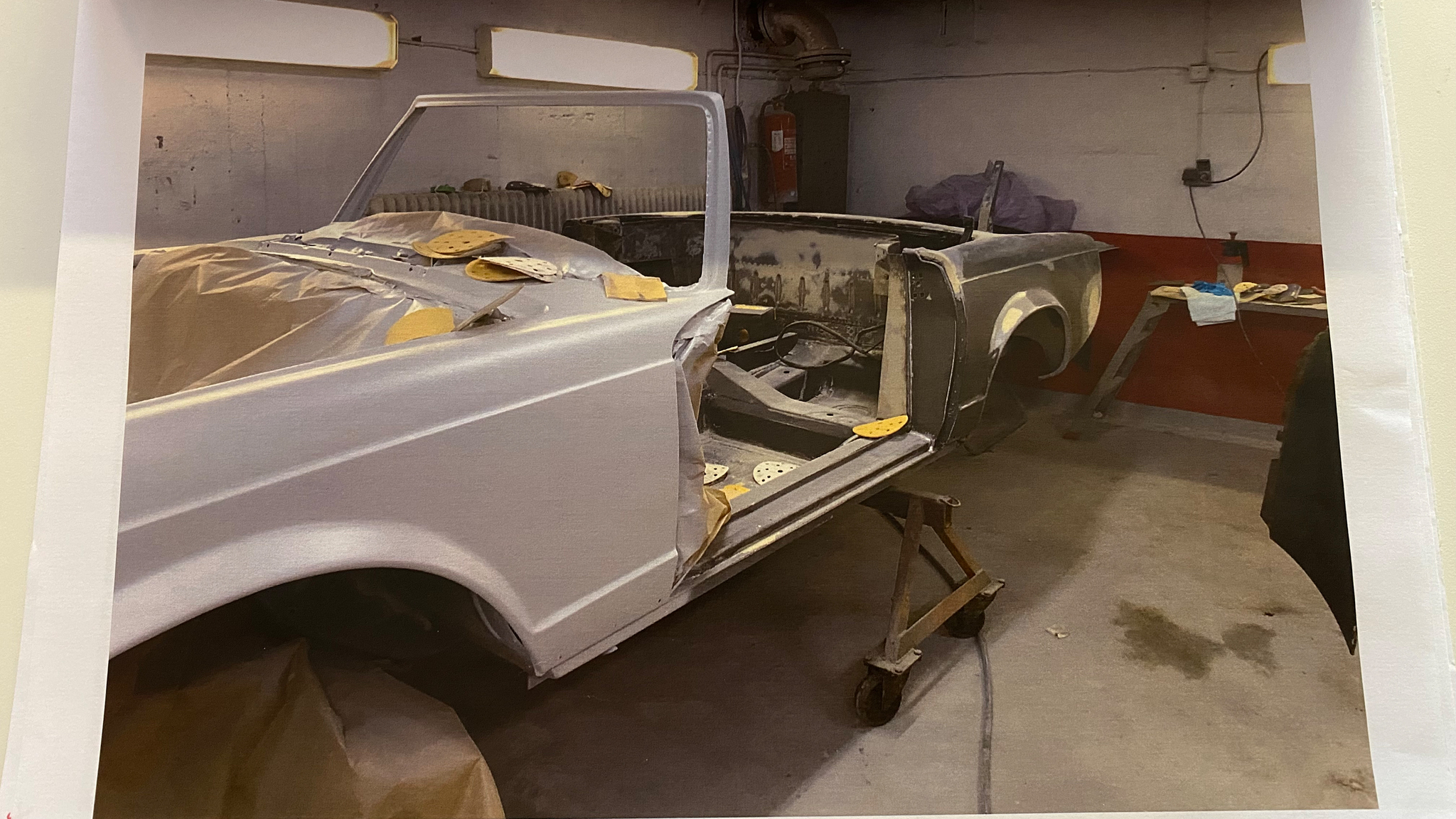 Documentation for 1970 Mercedes 280 SL Pagoda (81)