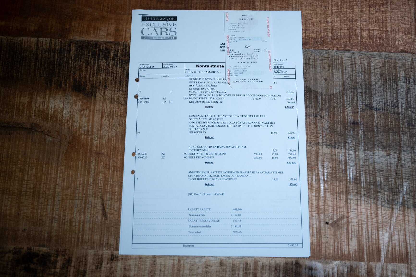 Dokumentation för 2010 Chevrolet Camaro SS (23)