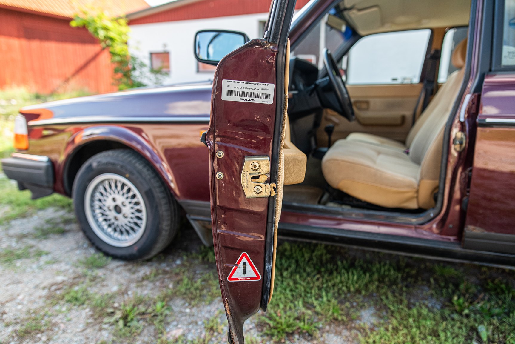 Interiörbild 1993 Volvo 245 GL Classic "No Reserve Auction"