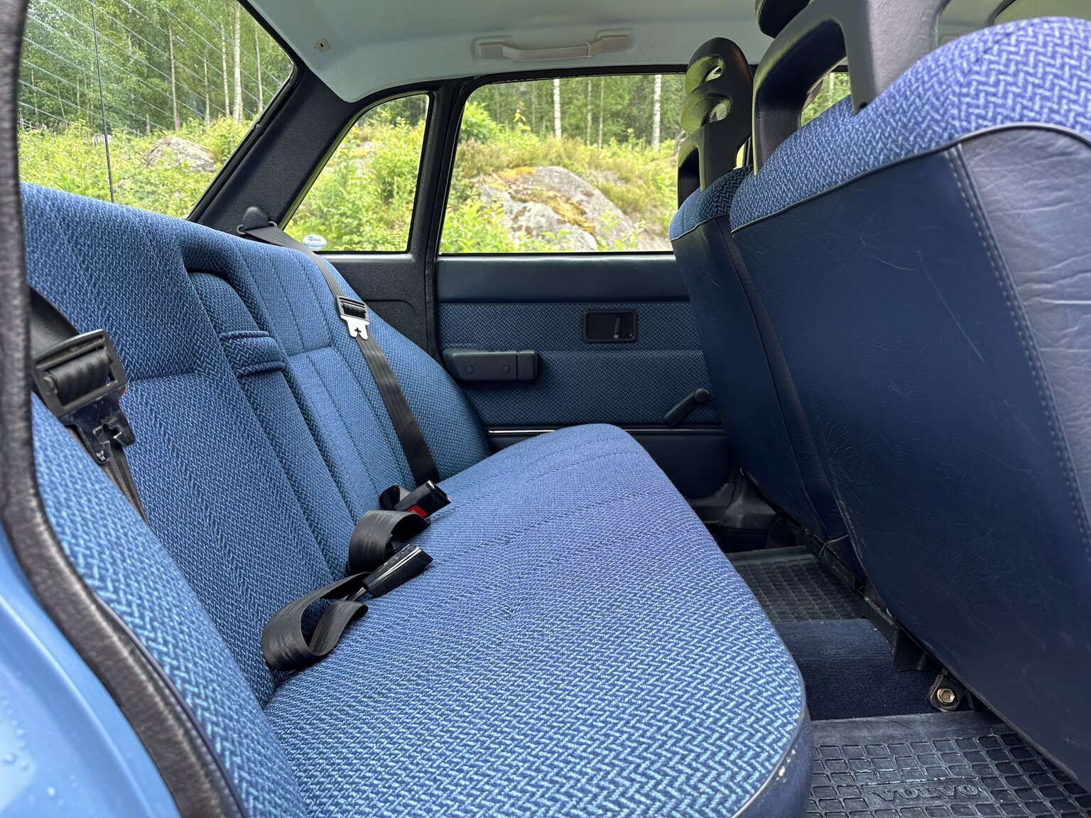 Interiörbild 1986 Volvo 244