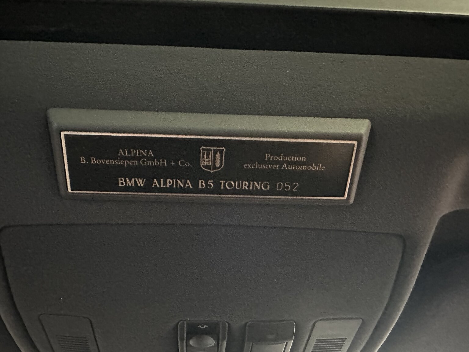 Innenraumfoto von 2006 ALPINA B5 Touring