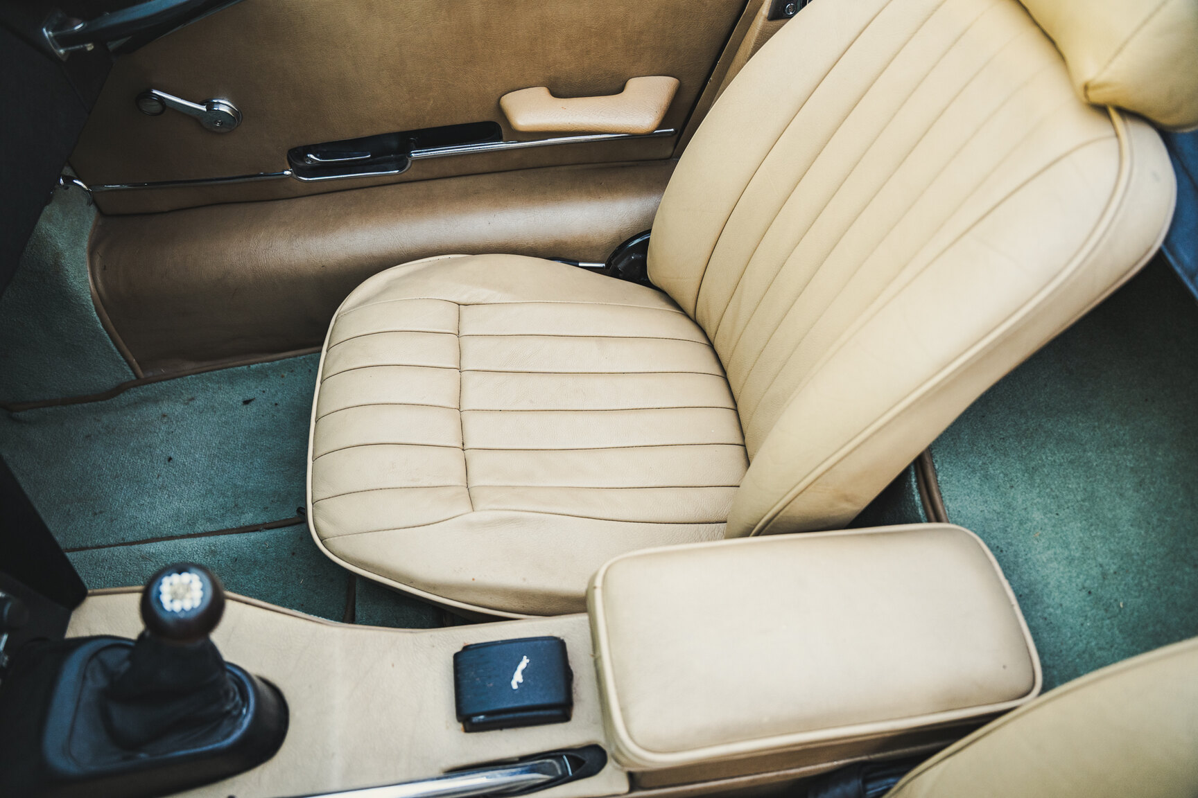 Interiörbild 1970 Jaguar E-Type Roadster