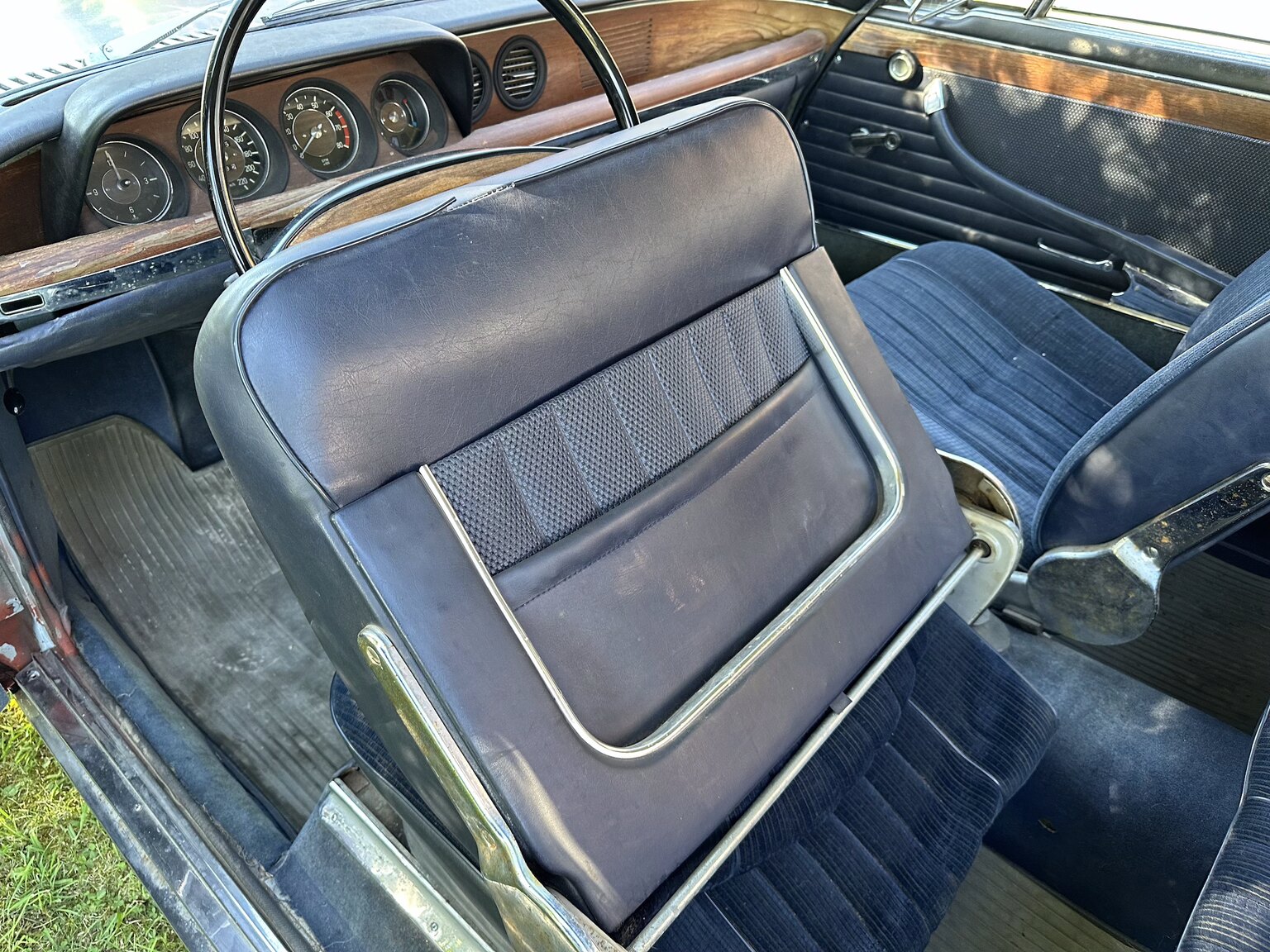 Innenraumfoto von 1968 BMW 2000 CS