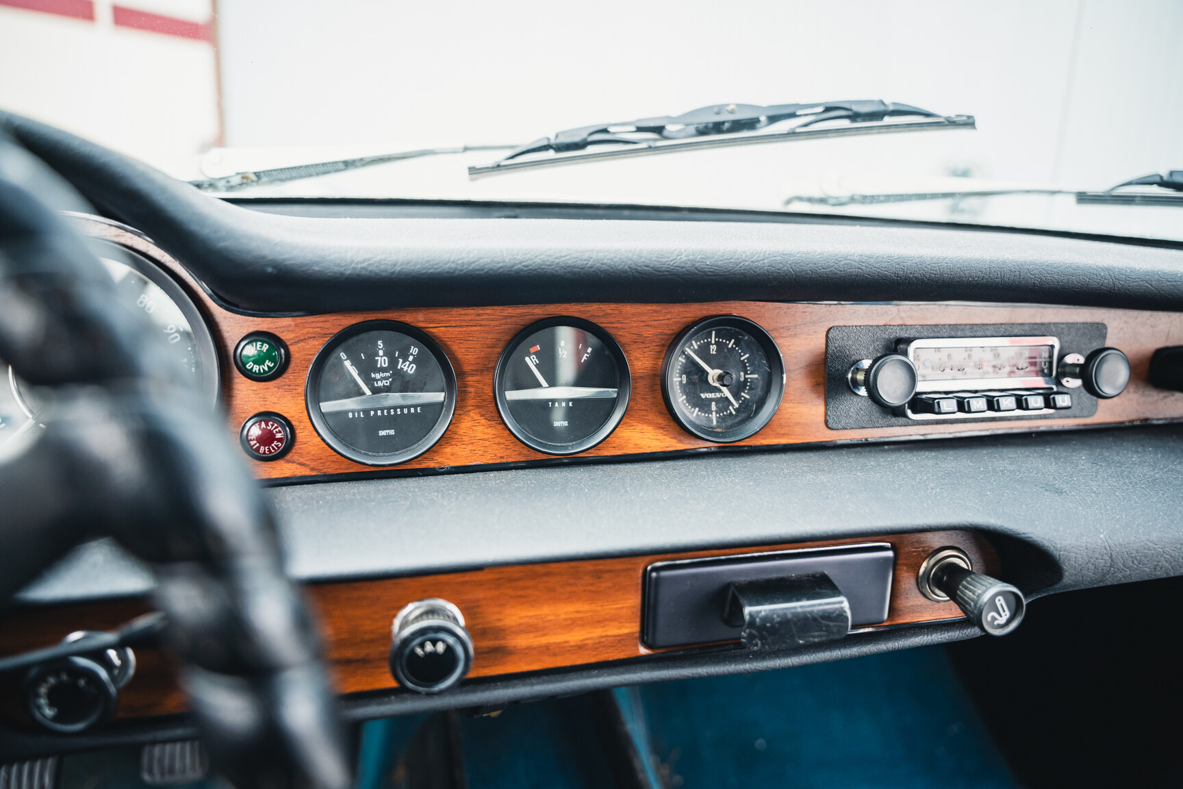 Interiörbild 1972 Volvo 1800 ES