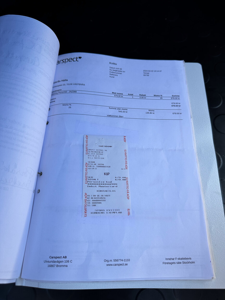 Documentation for 1976 Mercedes-Benz 450 SLC (23)