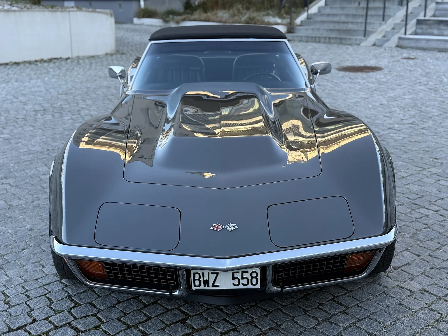 Exteriörbild på 1971 Chevrolet Corvette Stingray Special 598 cui V8 795 hk (33)