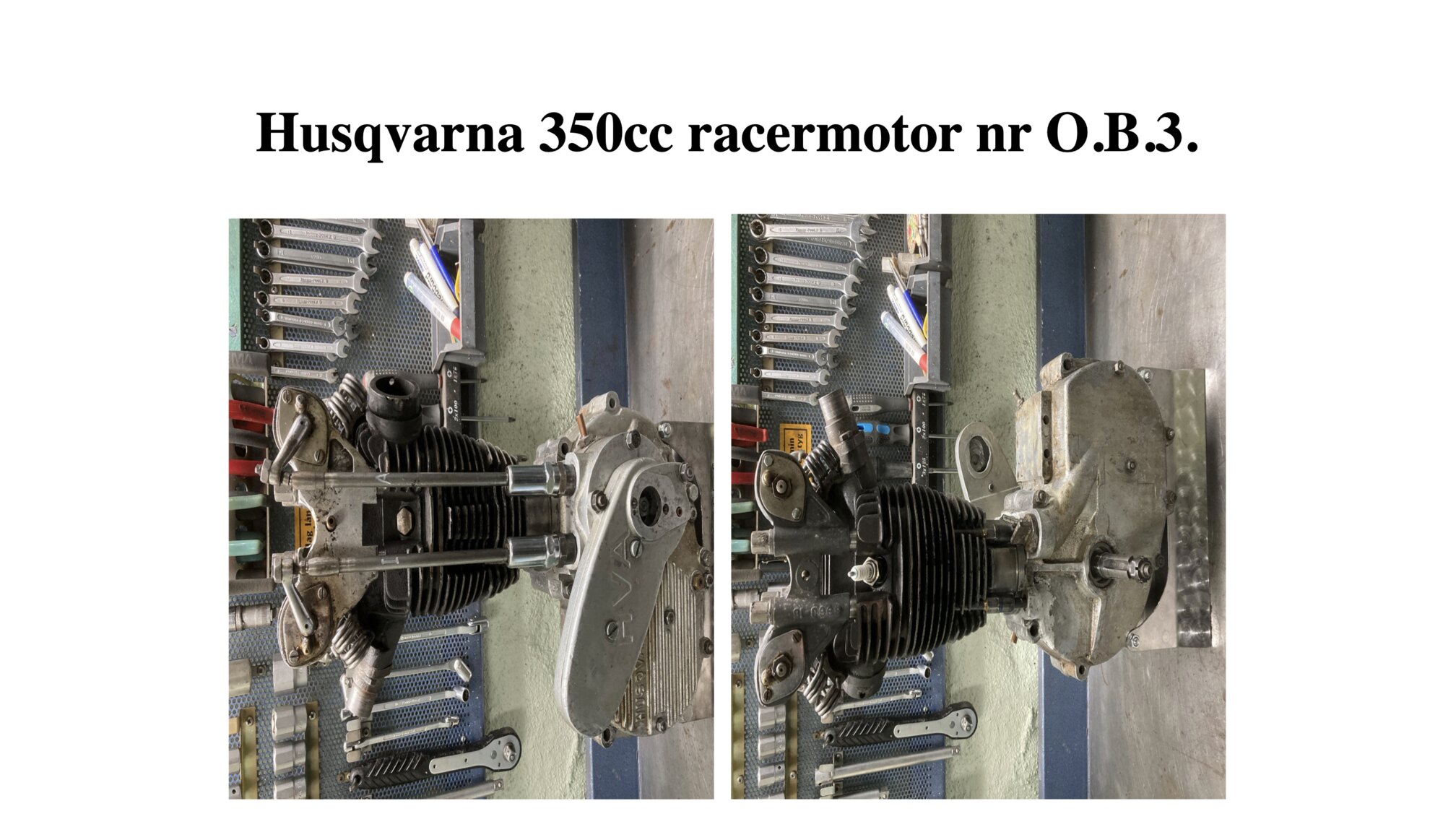 Dokumentation för 1933 Husqvarna 350