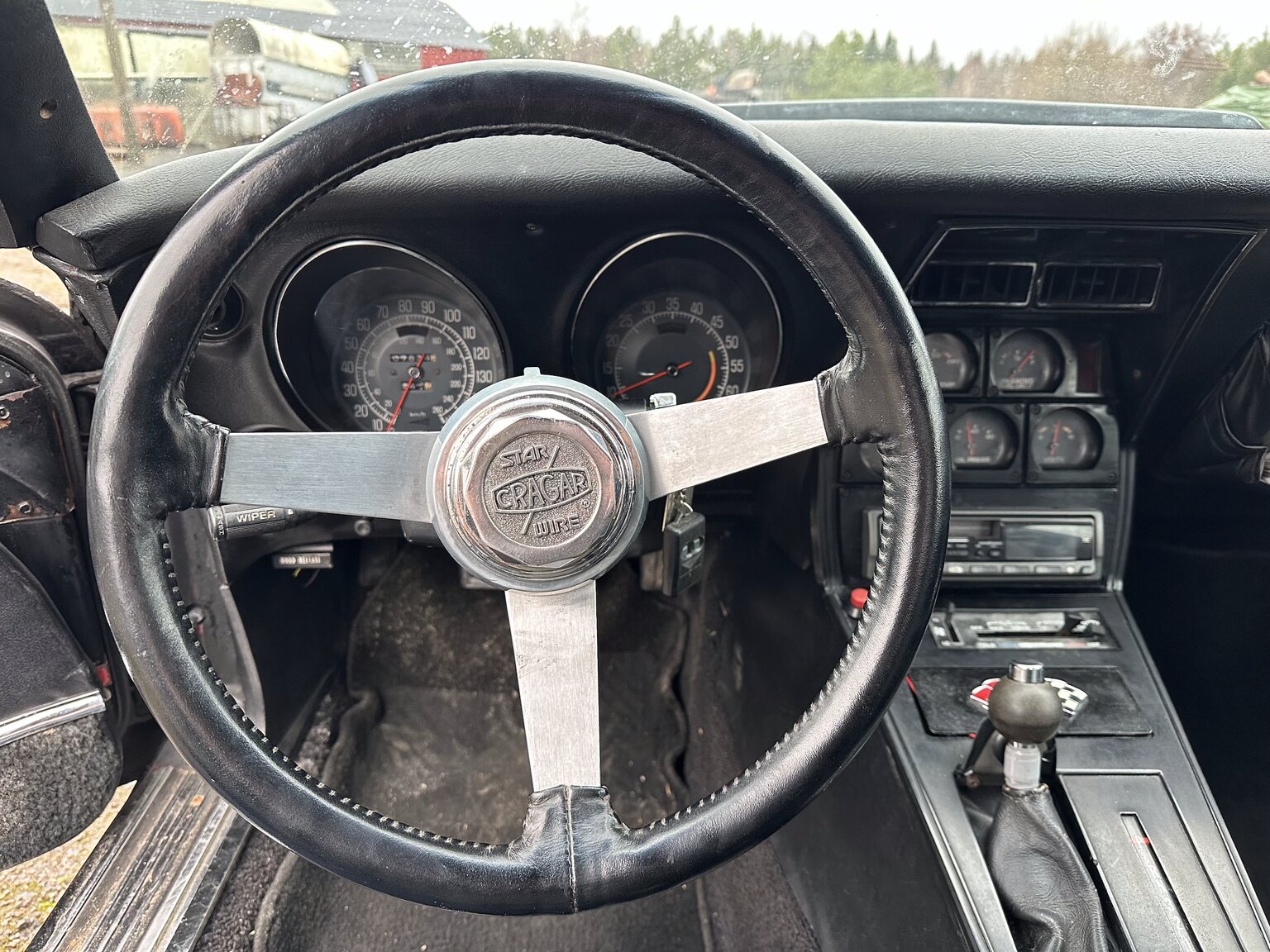 Interiörbild 1977 Chevrolet Corvette