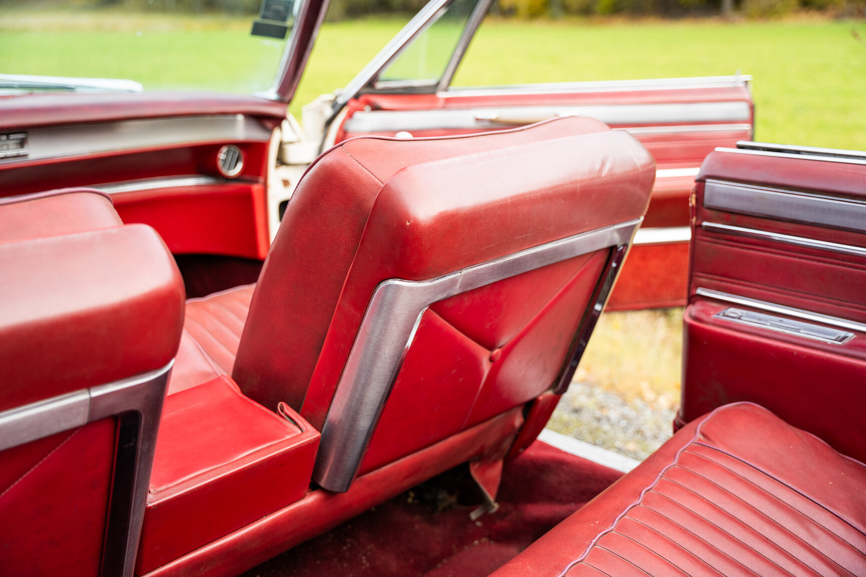 Interiörbild 1965 Cadillac De Ville convertible