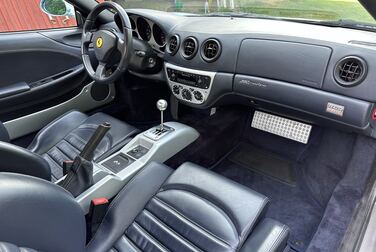 Interior image of 2001 Ferrari 360 Modena V8 Manual