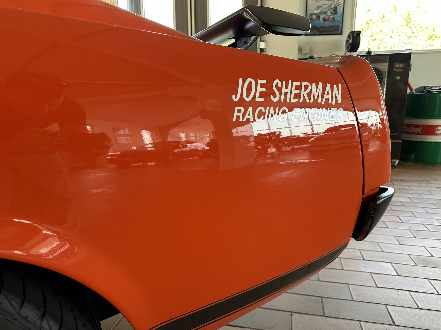 Exterior image of 1969 Ford Mustang Fastback Boss Race Car