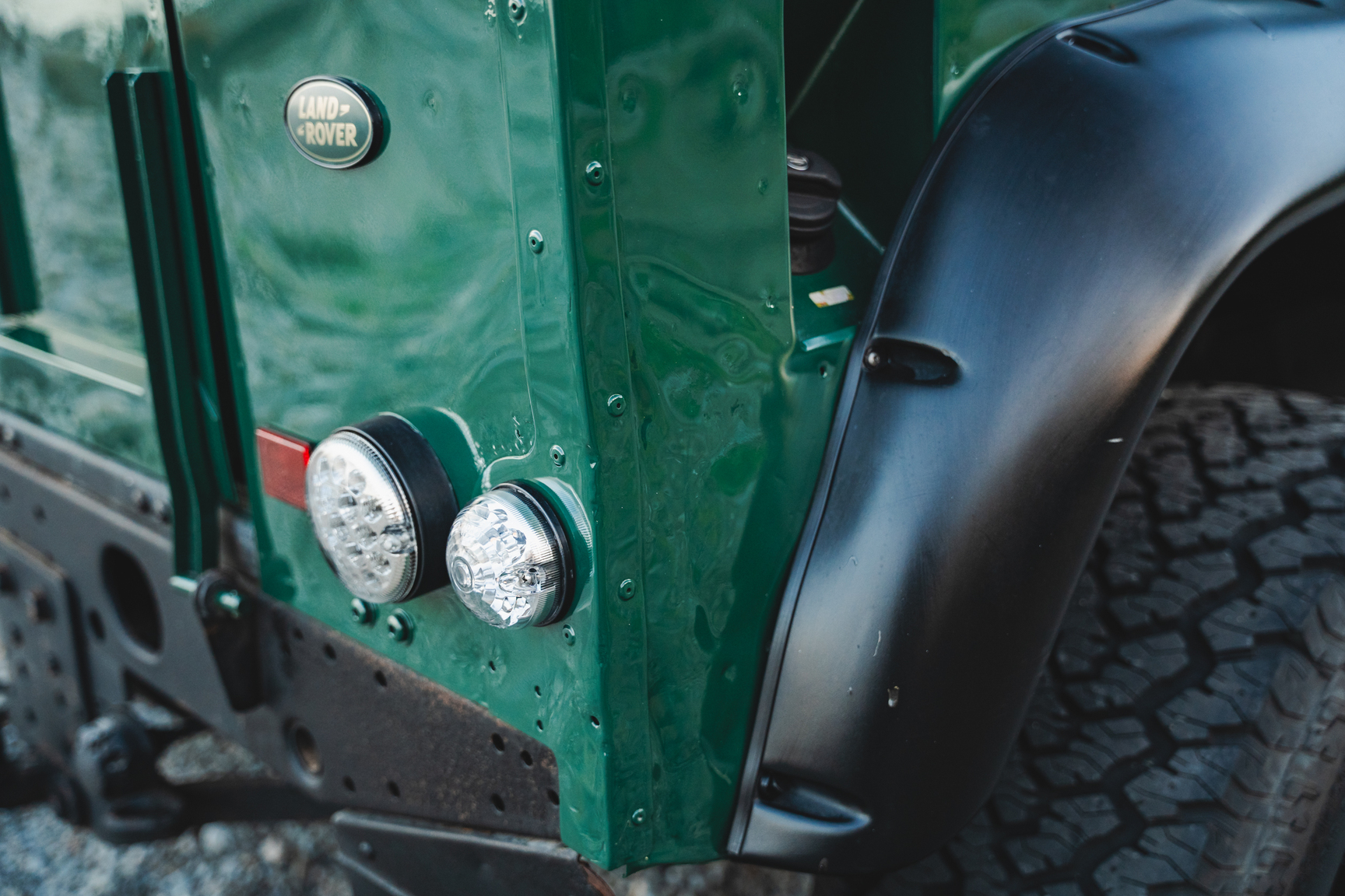Exteriörbild på 2003 Land Rover Defender TD5 90 Pickup (81)