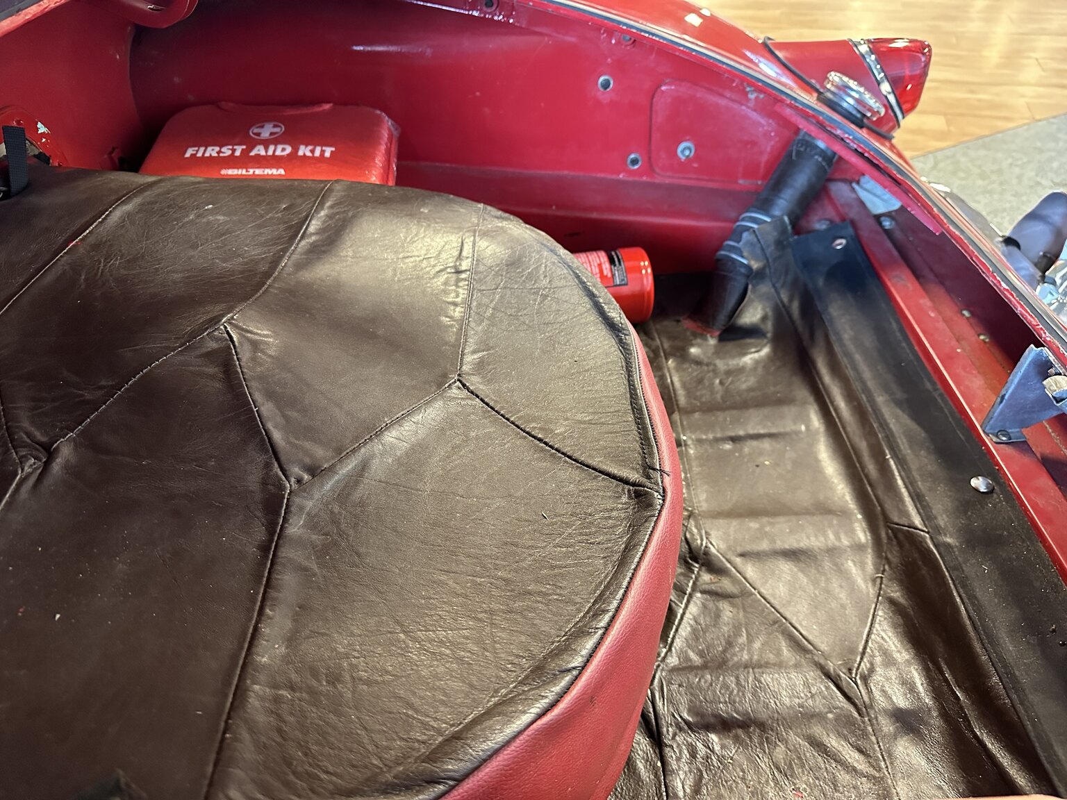 Interiörbild 1959 MG MGA Roadster